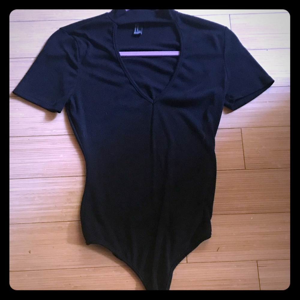Forever 21 Ribbed Bodysuit